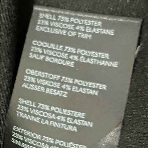 Anthropologie Maeve Deena Mini Dress - Black Size Small Petite - Picture 14 of 14